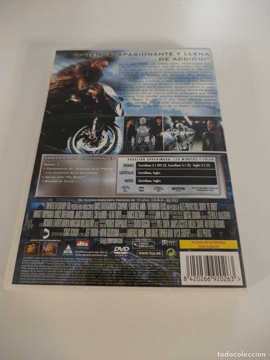 Cine: DVD - YO ROBOT - WILL SMITH - LEER CONDICIONES DE VENTA - Foto 2