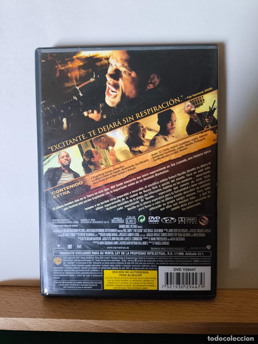 Cine: DVD SOY LEYENDA CON WILL SMITH - Foto 2