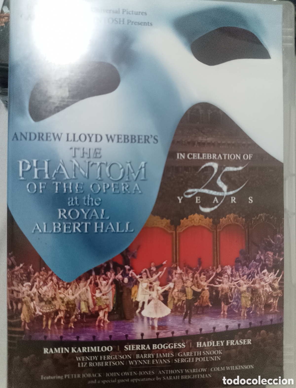 Cin&eacute;ma: DVD The Phantom of the opera at the total albert hall
