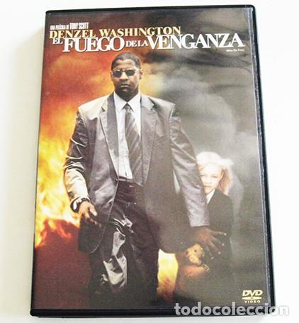Cine: EL FUEGO DE LA VENGANZA DVD PEL&Iacute;CULA DENZEL WASHIGTON R MITCHELL FANNING WALKEN TONY SCOTT VIOLENCIA