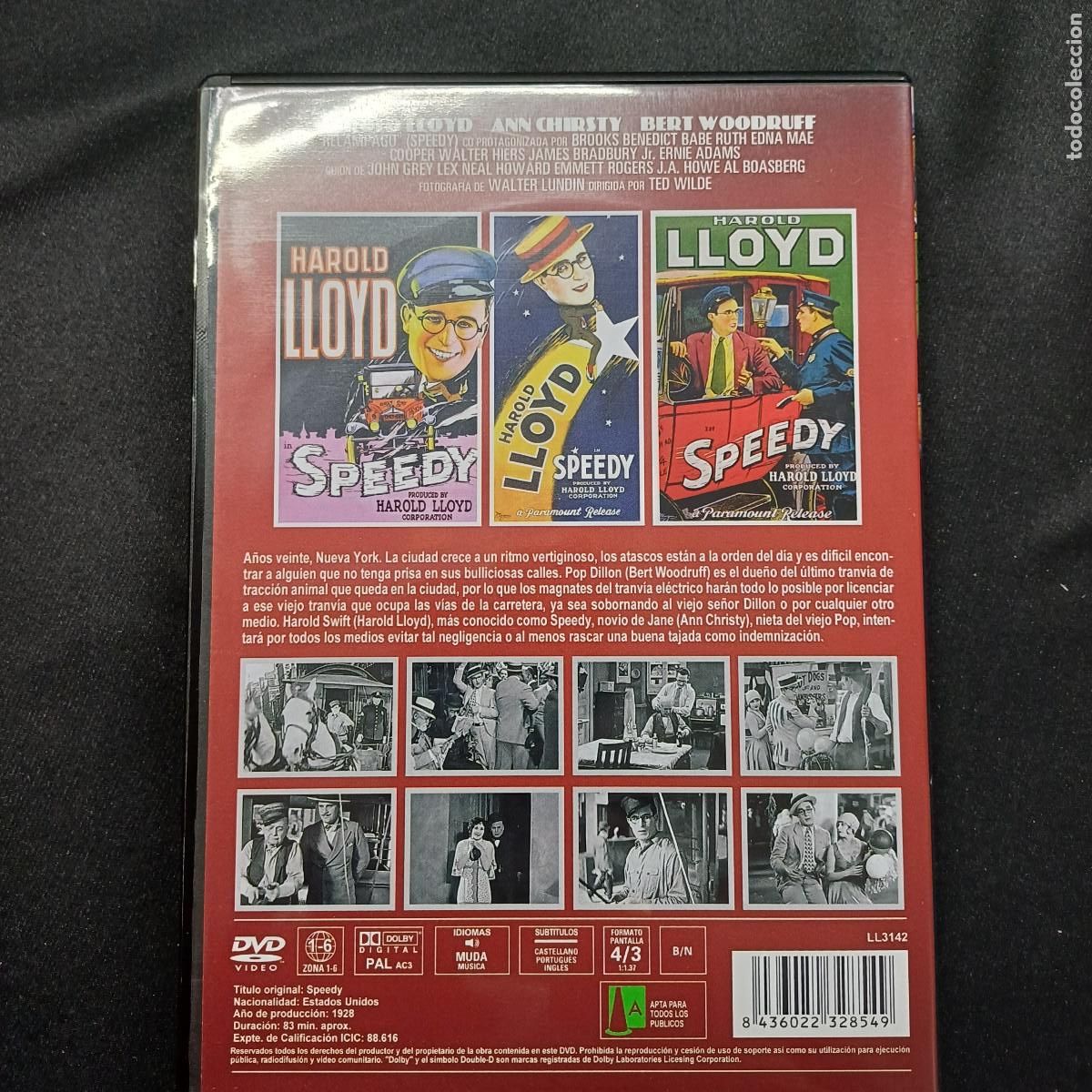 Cine: RELAMPAGO/HAROLD LLOYD/DVD. - Foto 3