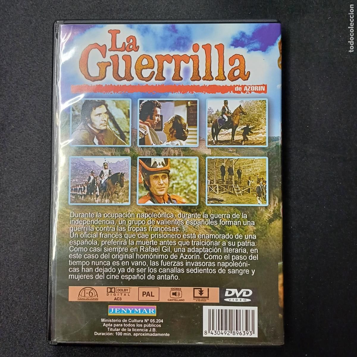 Cine: LA GUERRILLA/RAFAEL GIL/DVD. - Foto 3