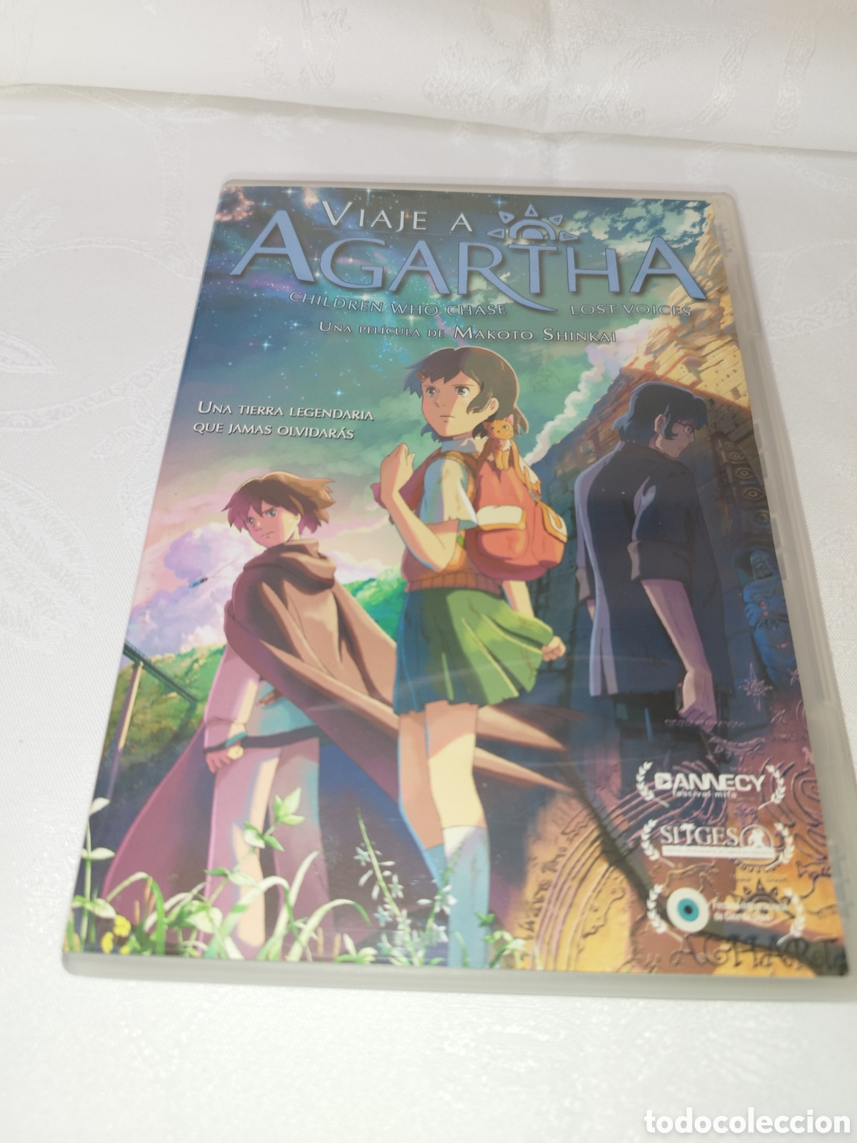 Cine: DVD ANIME. VIAJE A AGARTHA.- MAKOTO DHINKAI. SELECTA VISION, 2013. 116 MIN.