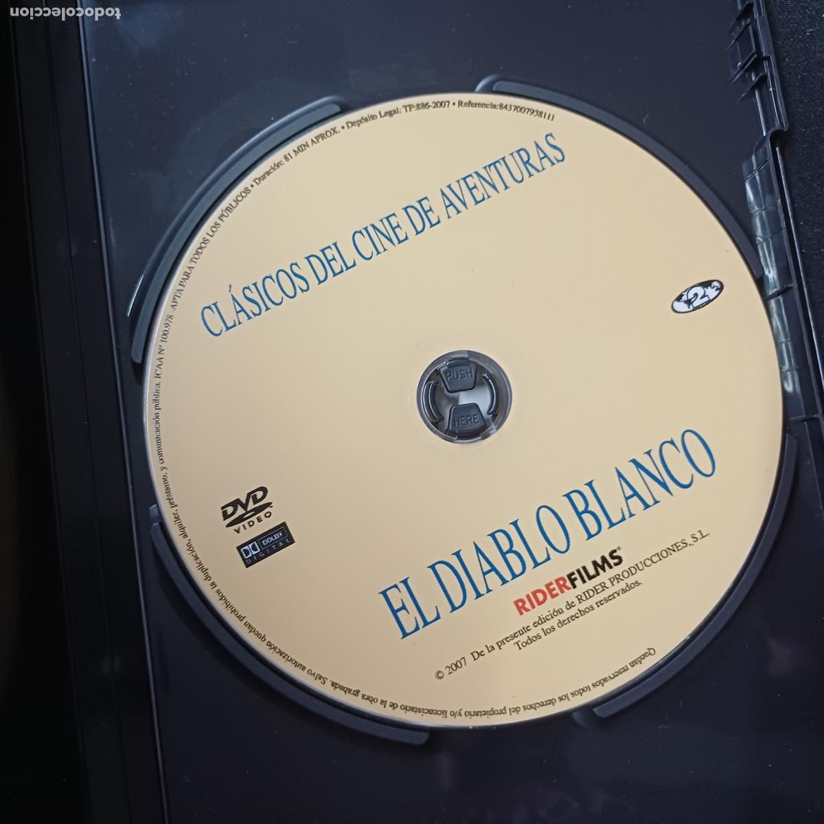 Cine: EL DIABLO BLANCO/DVD. - Foto 2