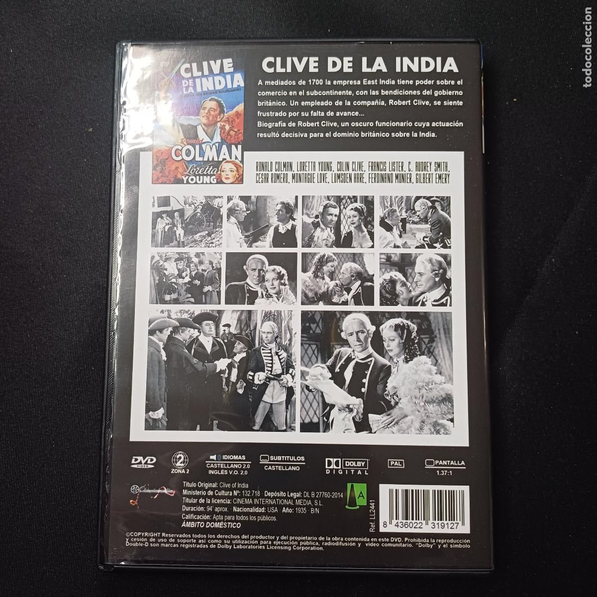 Cine: CLIVE DE LA INDIA/DVD. - Foto 3