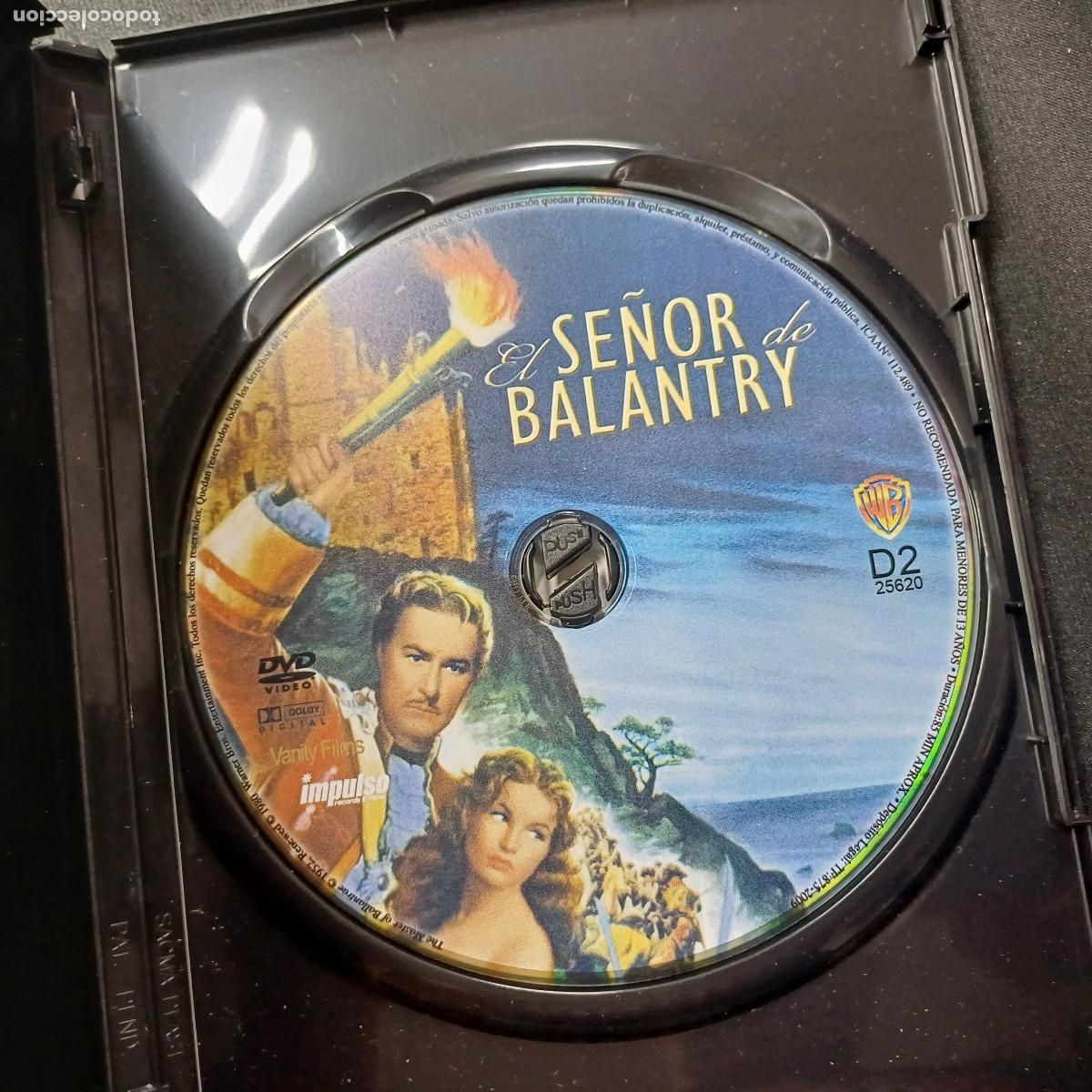 Cine: EL SE&Ntilde;OR DE BALANTRY/DVD. - Foto 2
