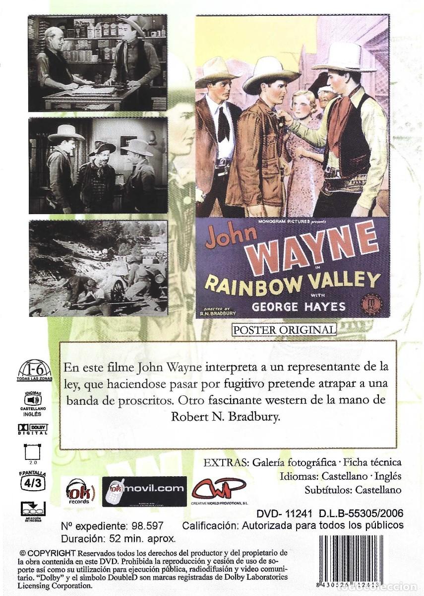 Cine: EL VALLE DEL ARCO IRIS JOHN WAYNE - Foto 2