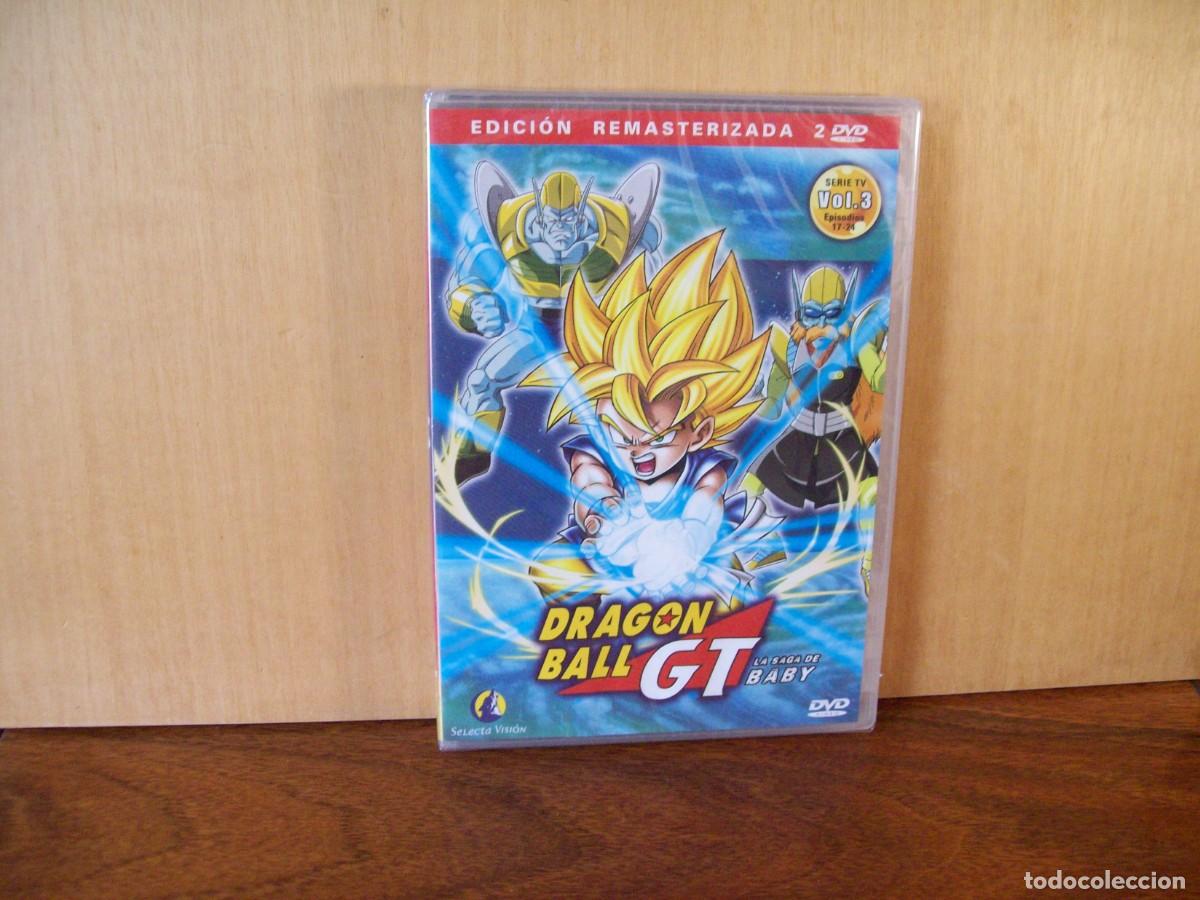 Cinema: DRAGON BALL GT LA SAGA DE BABY - COLUMEN 3 EPISODIOS 17 AL 24 - DOBLE DVD NUEVO PRECINTADO
