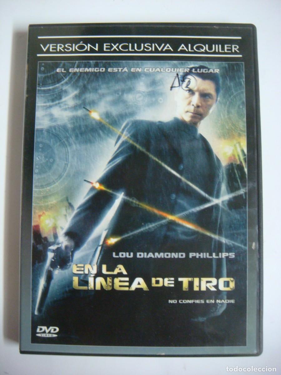 Cine: D.V.D. DE EN LA LINEA DE TIRO CON LOU DIAMOND-(G)-CAJ-N&ordm;-6