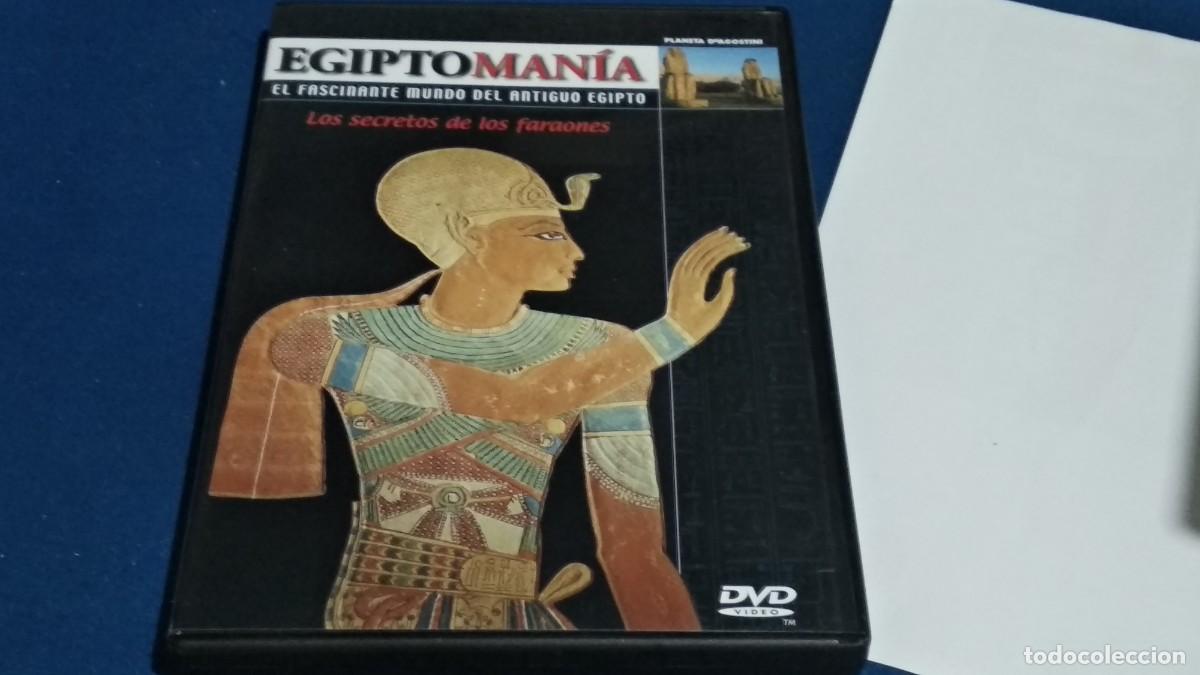Cinema: LOS SECRETOS DE LOS FARAONES EGIPTO MANIA EGIPTOMANIA DVD DOCUMENTAL