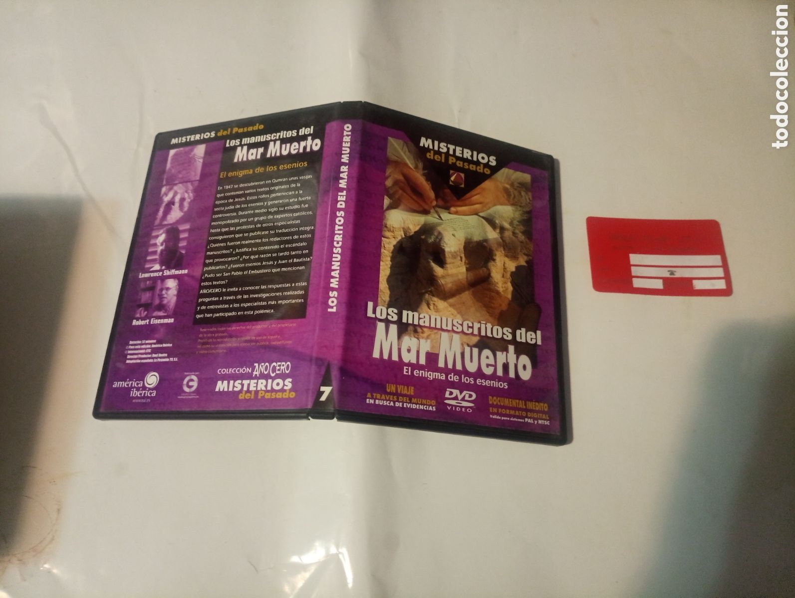 Cin&eacute;ma: DVD LOS MANUsCRITOS DEL MAR MUERTO EL ENIGMA DE LOS ESENIOS