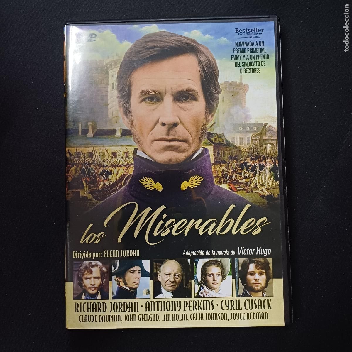 Cine: LOS MISERABLES/ANTHONY PERKINS/DVD. - Foto 1