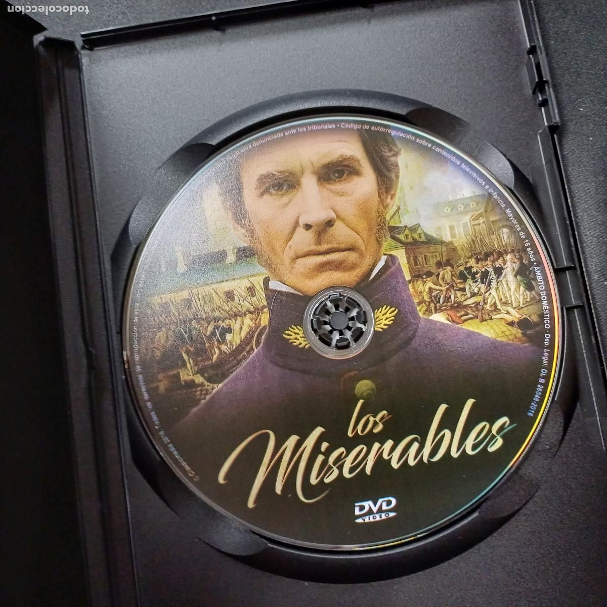 Cine: LOS MISERABLES/ANTHONY PERKINS/DVD. - Foto 2