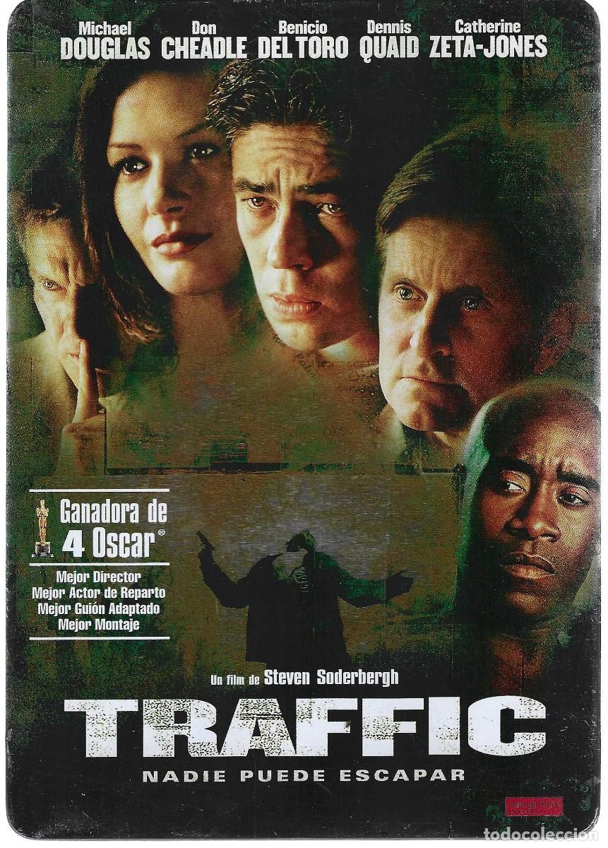 Kino: TRAFFIC NADIE PUEDE ESCAPAR (ESTUCHE MET&Aacute;LICO)