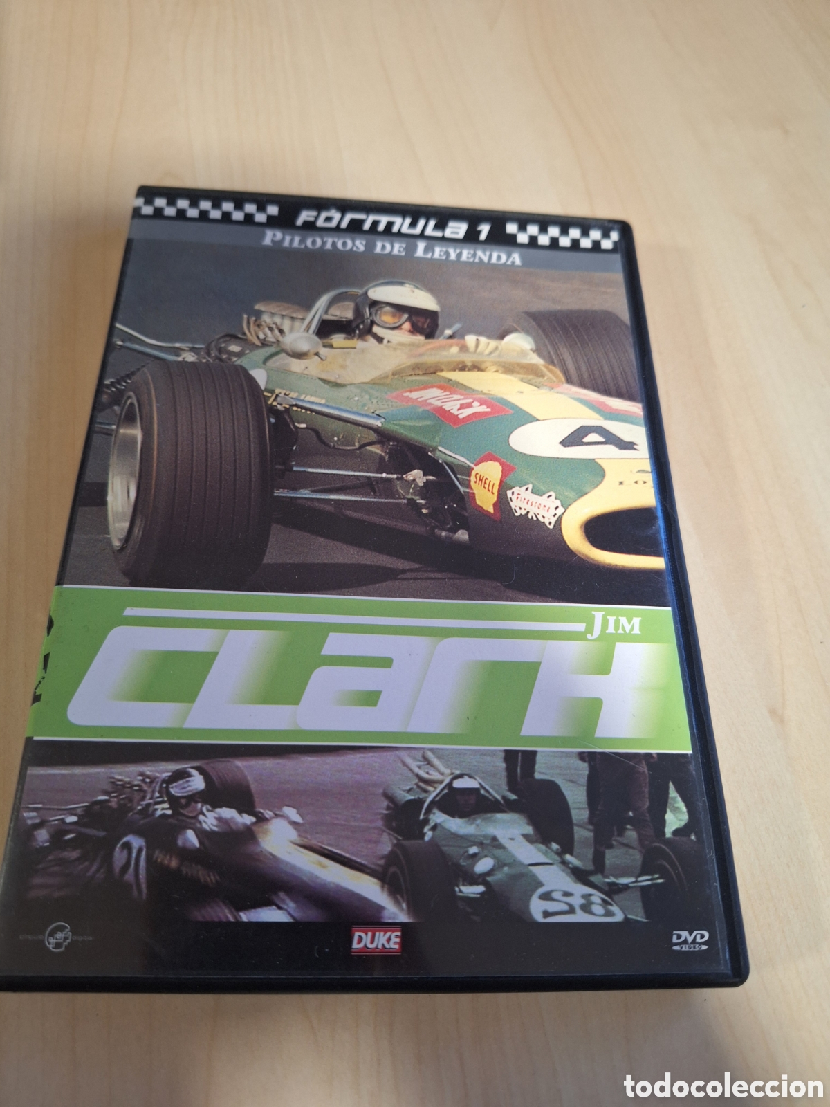 Cine: A6 formula 1 pilotos de leyenda jim clarh DVD SEGUNDAMANO