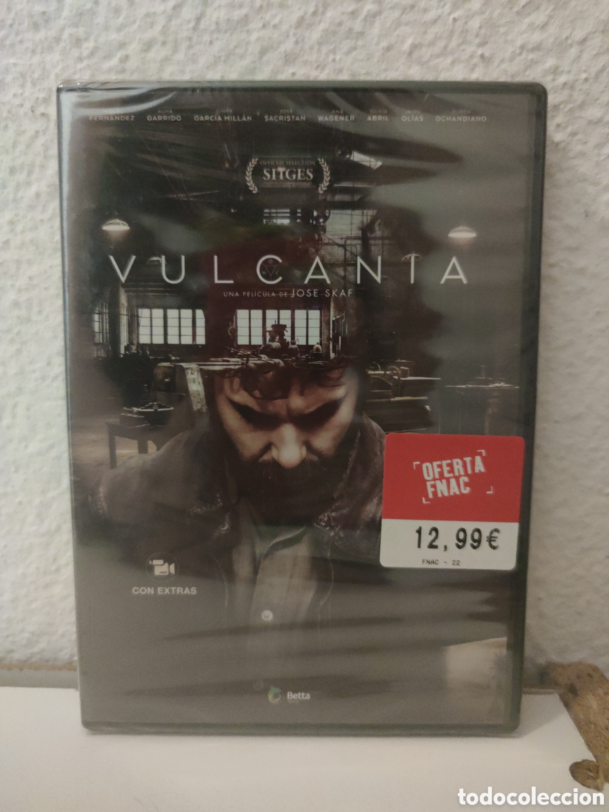 Cin&eacute;ma: Dvd - Vulcania - 2015 - (Jos&eacute; Skaf) - Aura Garrido, Jose Sacristan- Precintada -Thriller, Fant&aacute;stico