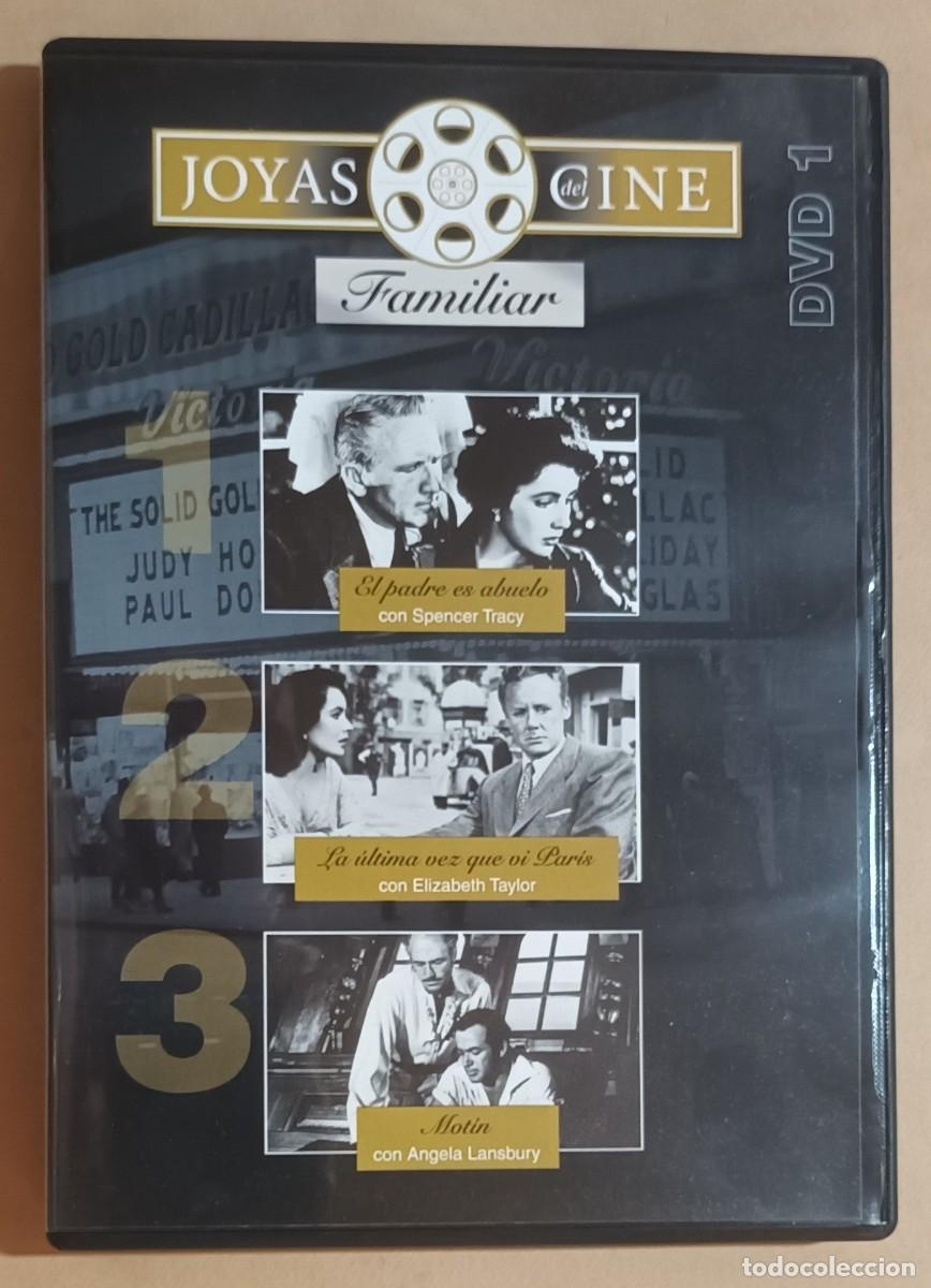 Cine: DVD - JOYAS DEL CINE 1 - FAMILIAR - EL PADRE ES ABUELO / MOT&Iacute;N / LA &Uacute;LTIMA VEZ QUE V&Iacute; PAR&Iacute;S