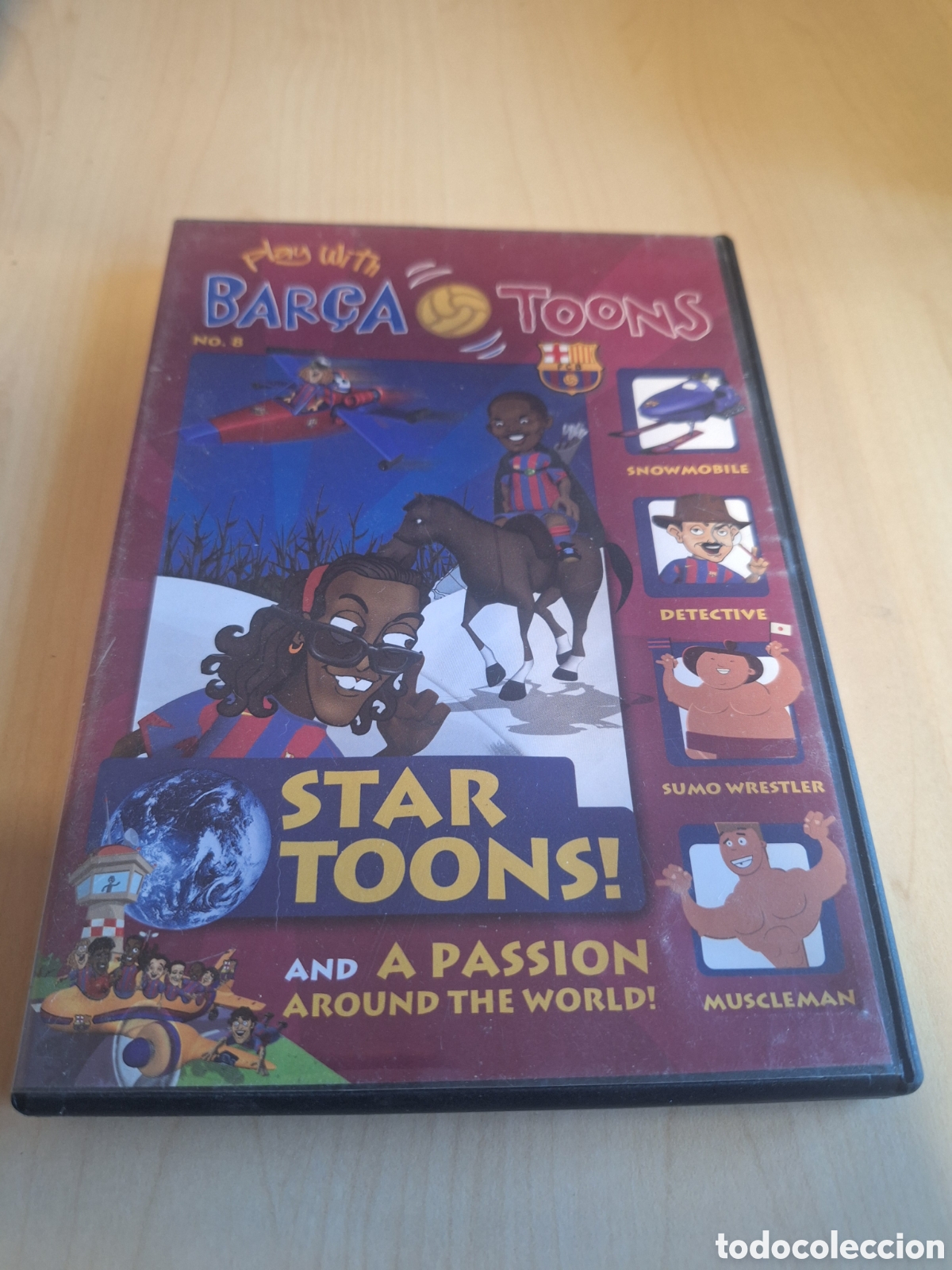 Cinema: S26 bar&ccedil;a toons star toons no.8 DVD SEGUNDAMANO