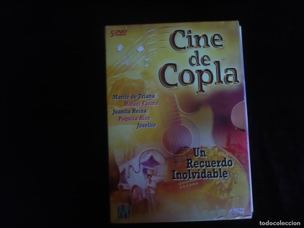 Cine: cine de copla la novia de juan lucero bajo el cielo andaluz brindis a manolete - 5 dvd como nuevos