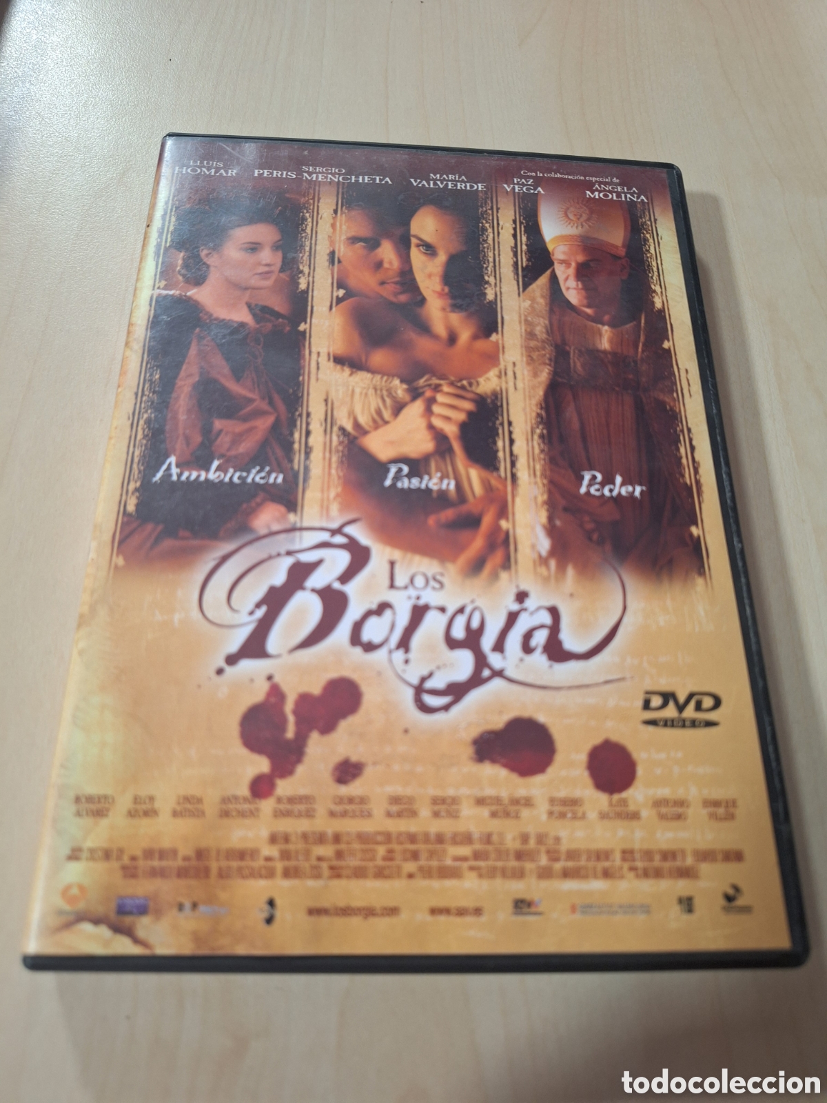 Cin&eacute;ma: A4 loa borgia DVD SEGUNDAMANO