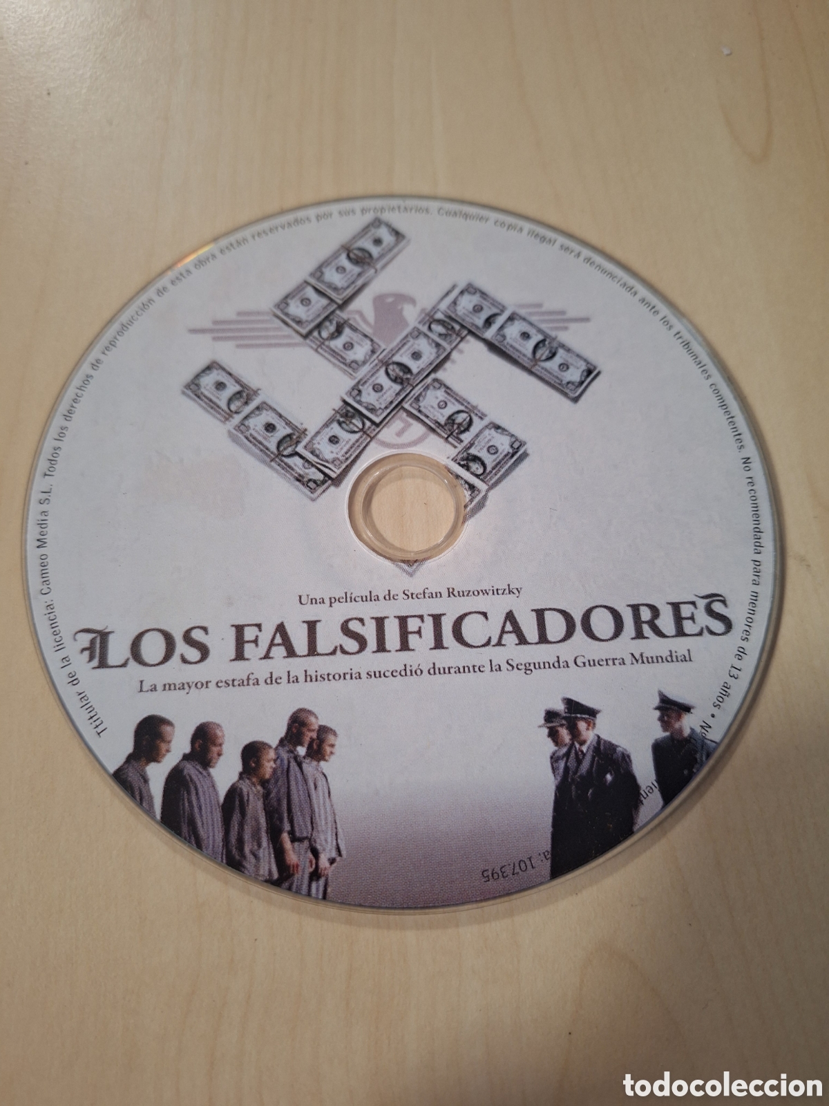 Cine: SD228 los falsificadores DVD SOLO DISCO