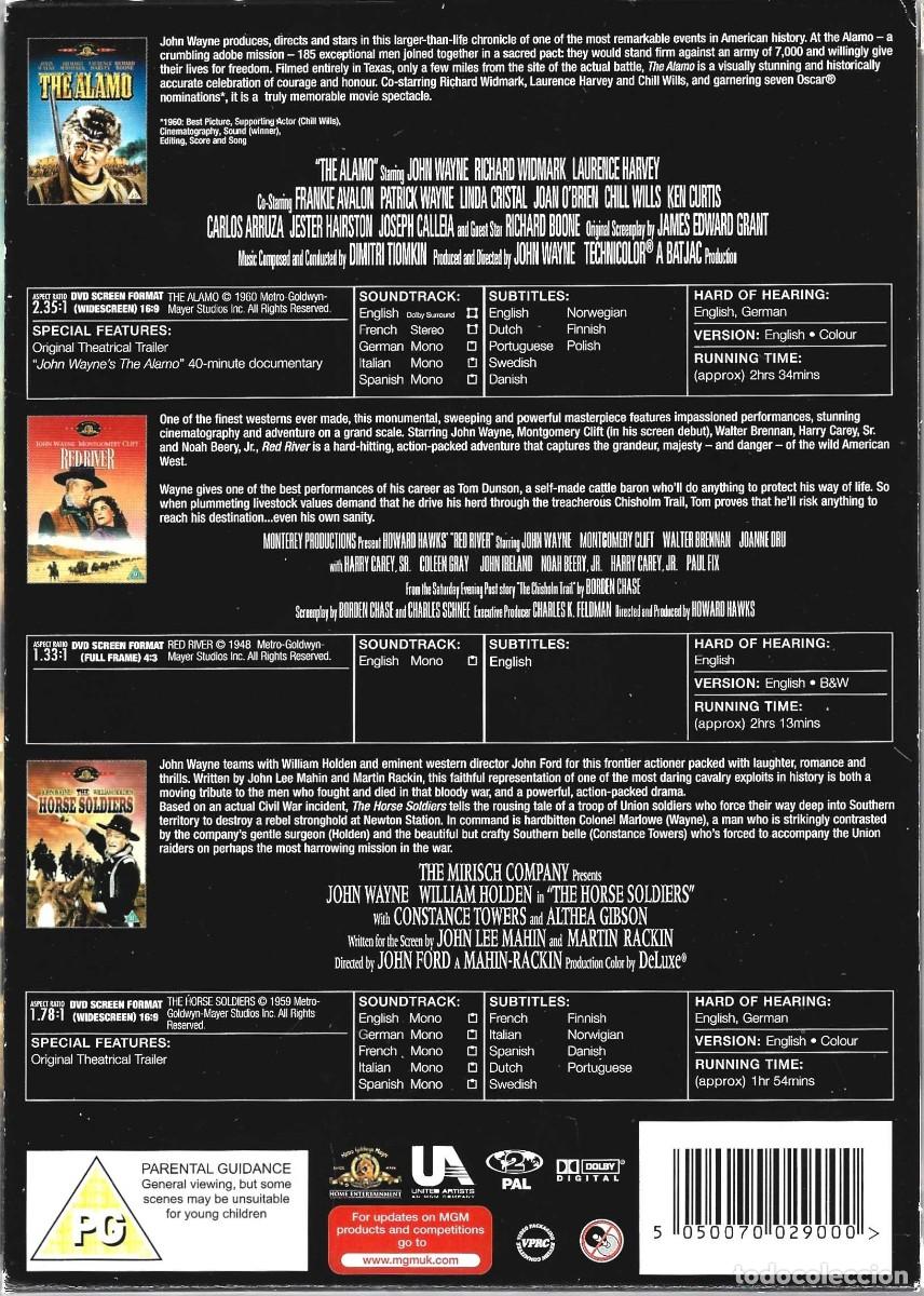 Cine: JOHN WAYNE COLLECTION (3 DVD) ...... - Foto 3