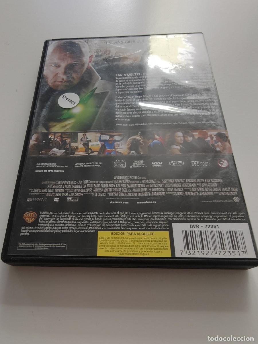 Cine: DVD - SUPERMAN RETURNS - LEER CONDICIONES DE VENTA - Foto 2