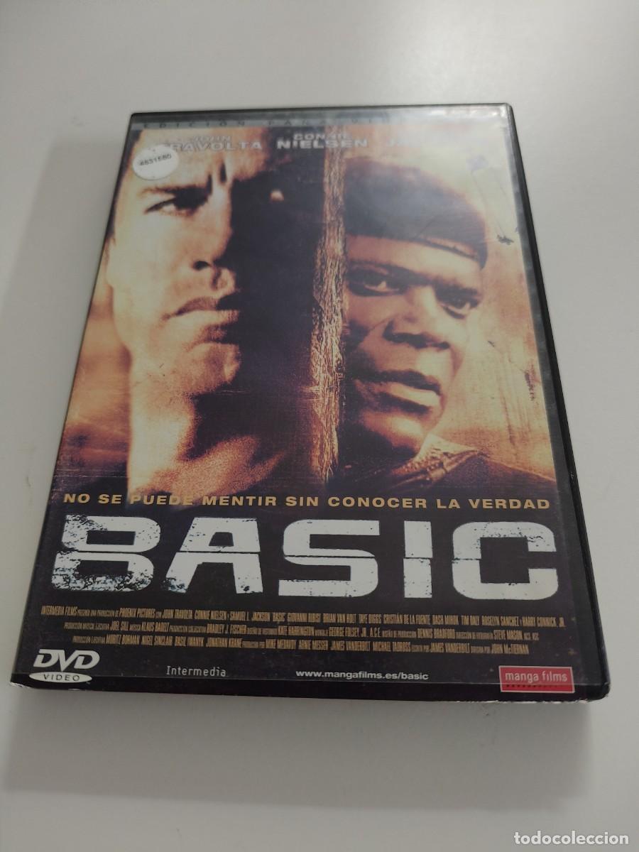 Cine: DVD - BASIC - JOHN TRAVOLTA , SAMUEL L. JACKSON - LEER CONDICIONES DE VENTA - Foto 1
