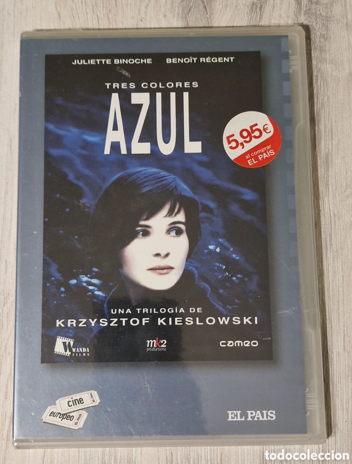 Cine: Azul pelicula en Dvd precintado