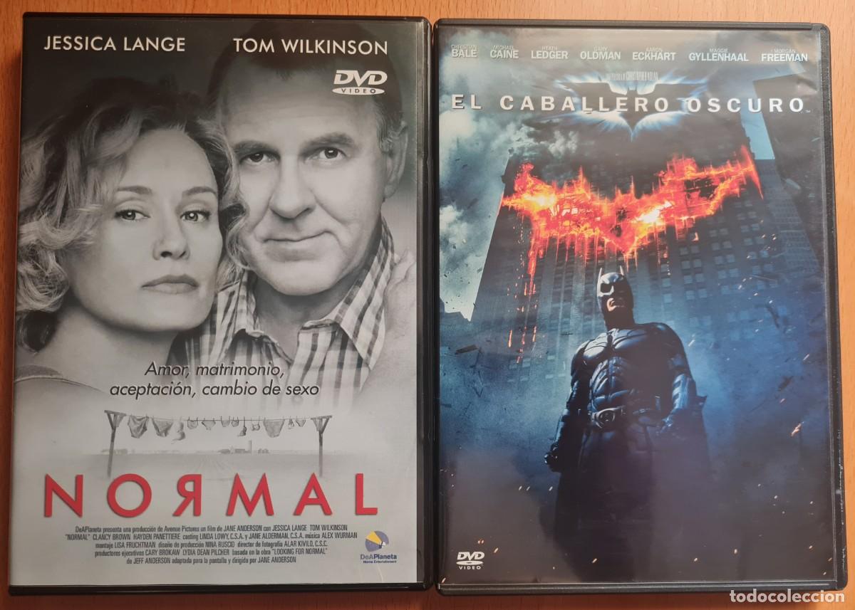 Cine: Pack 2 DVDs pel&iacute;culas Batman el caballero oscuro y Normal