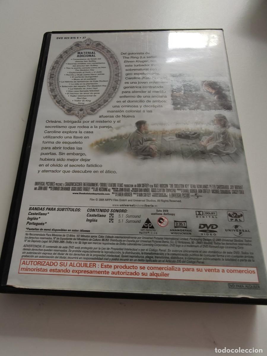 Cine: DVD - LA LLAVE DEL MAL - LEER CONDICIONES DE VENTA - Foto 2