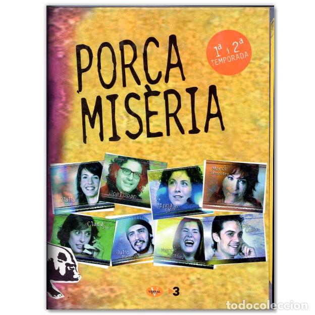 Cine: PORCA MISERIA 1 y 2 DVD (Serie TV, Comedia)