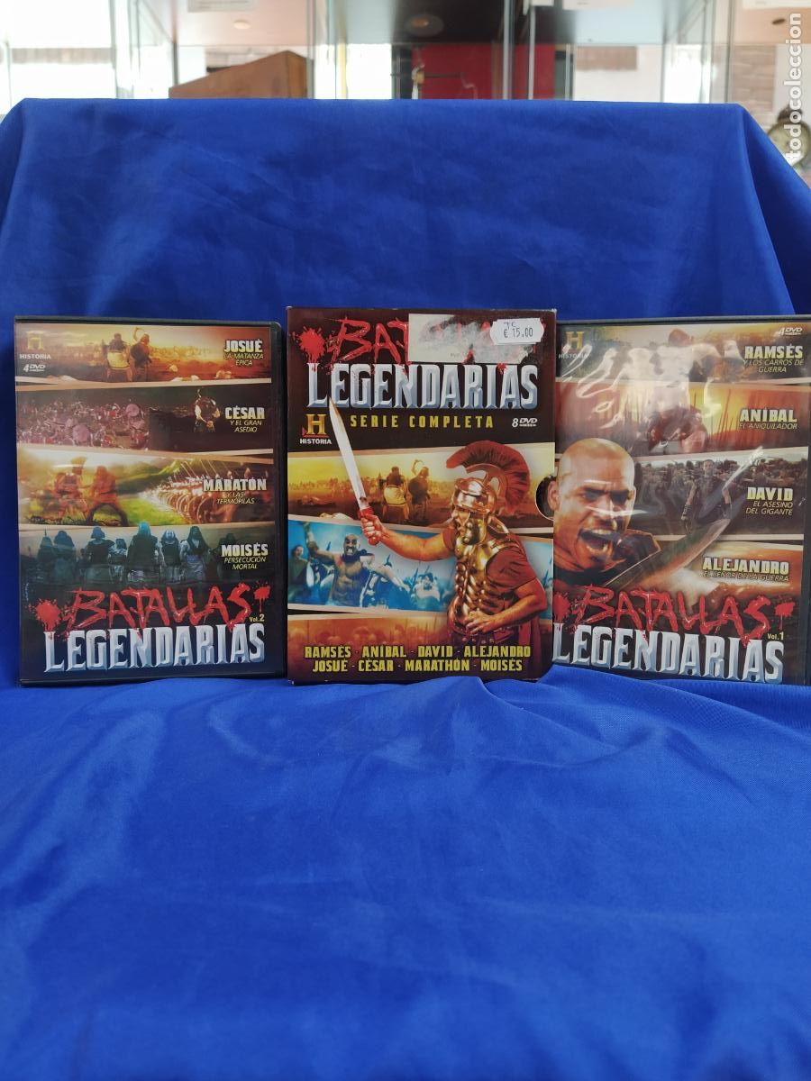 Cine: DVD PELICULA BATALLAS LEGENDARIAS 3 DVD