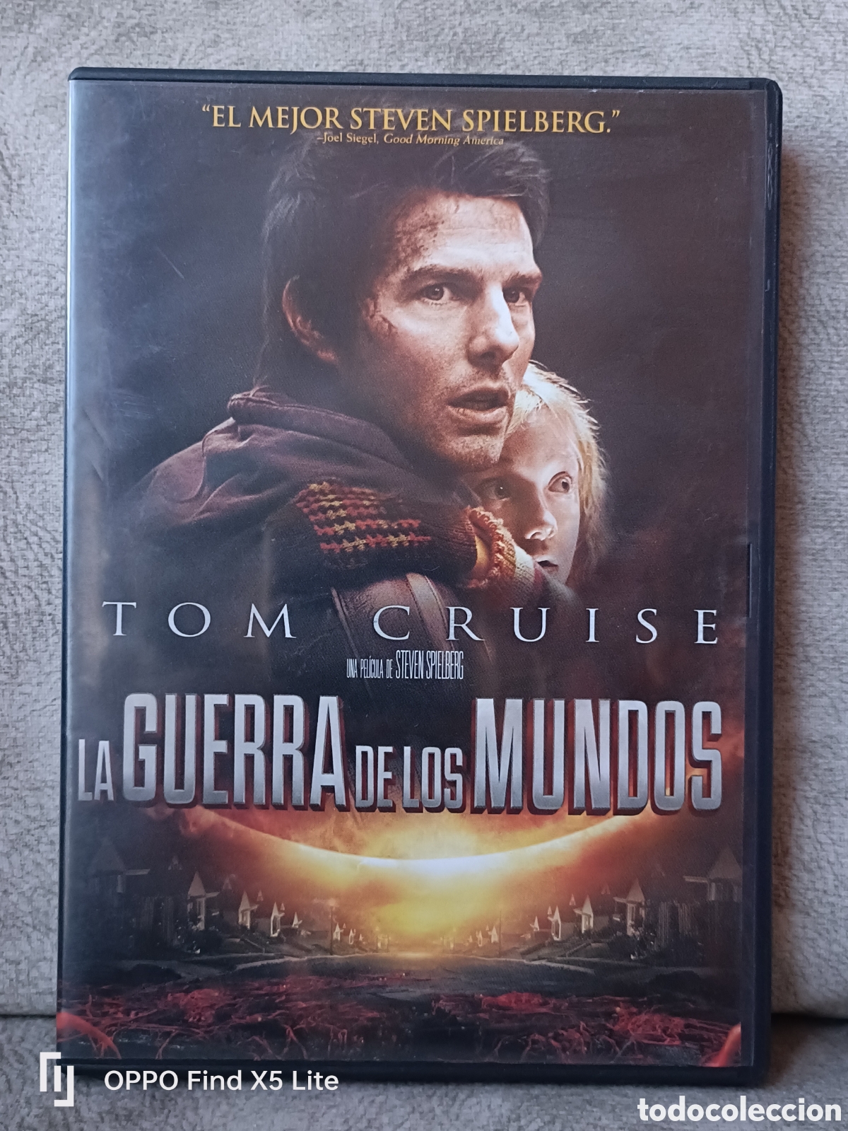 Cine: DVD La Guerra de los Mundos -Tom Cruise-