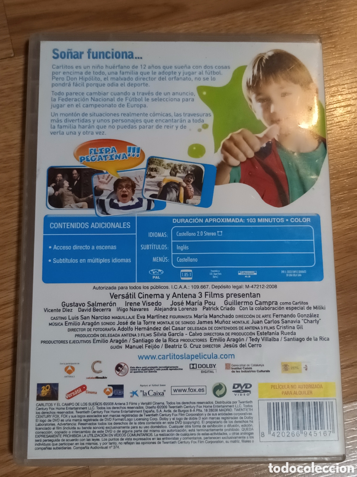 Cine: Catlitos y el campo de los sue&ntilde;os dvd - Foto 2