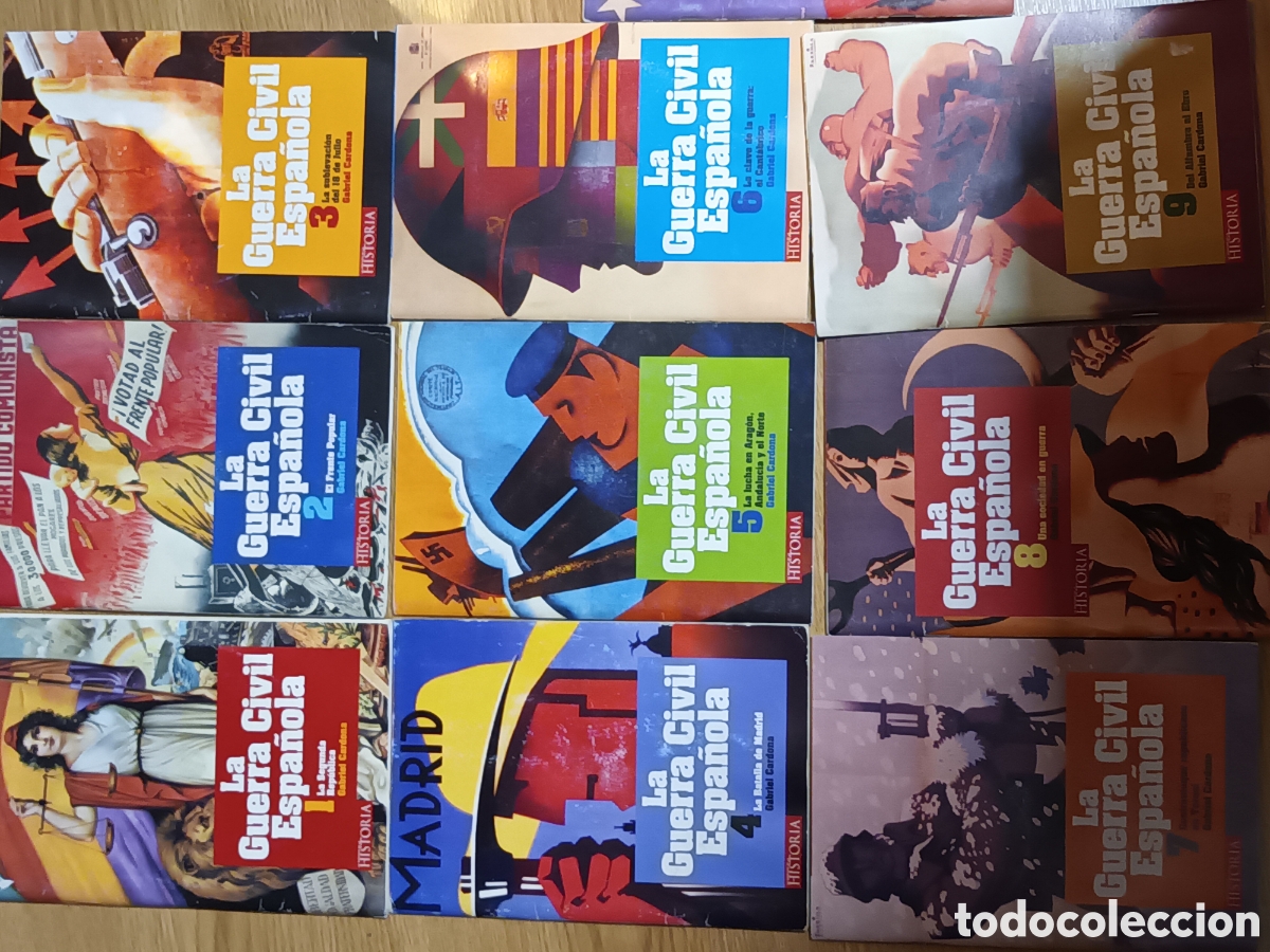 Cine: La guerra civil espa&ntilde;ola 10 libros dvd