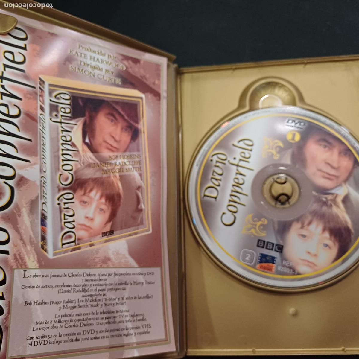 Cine: DAVID COPPERFIELD/DVD 2 DISCOS + LIBRETO. - Foto 2