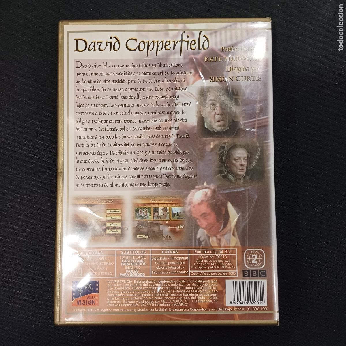 Cine: DAVID COPPERFIELD/DVD 2 DISCOS + LIBRETO. - Foto 4