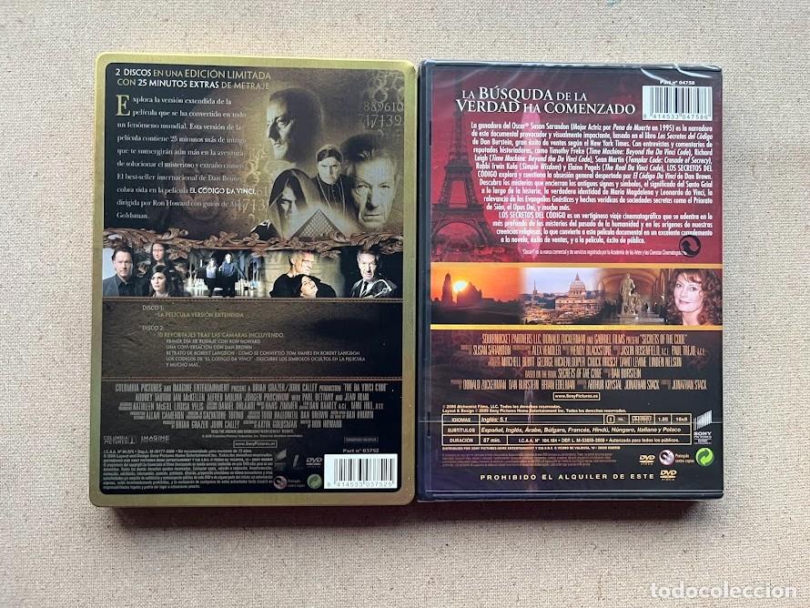 Cine: El C&oacute;digo Da Vinci / Tom Hanks / Edici&oacute;n de Lujo / 3 DVD / Versi&oacute;n Extendida + Documental / - Foto 4