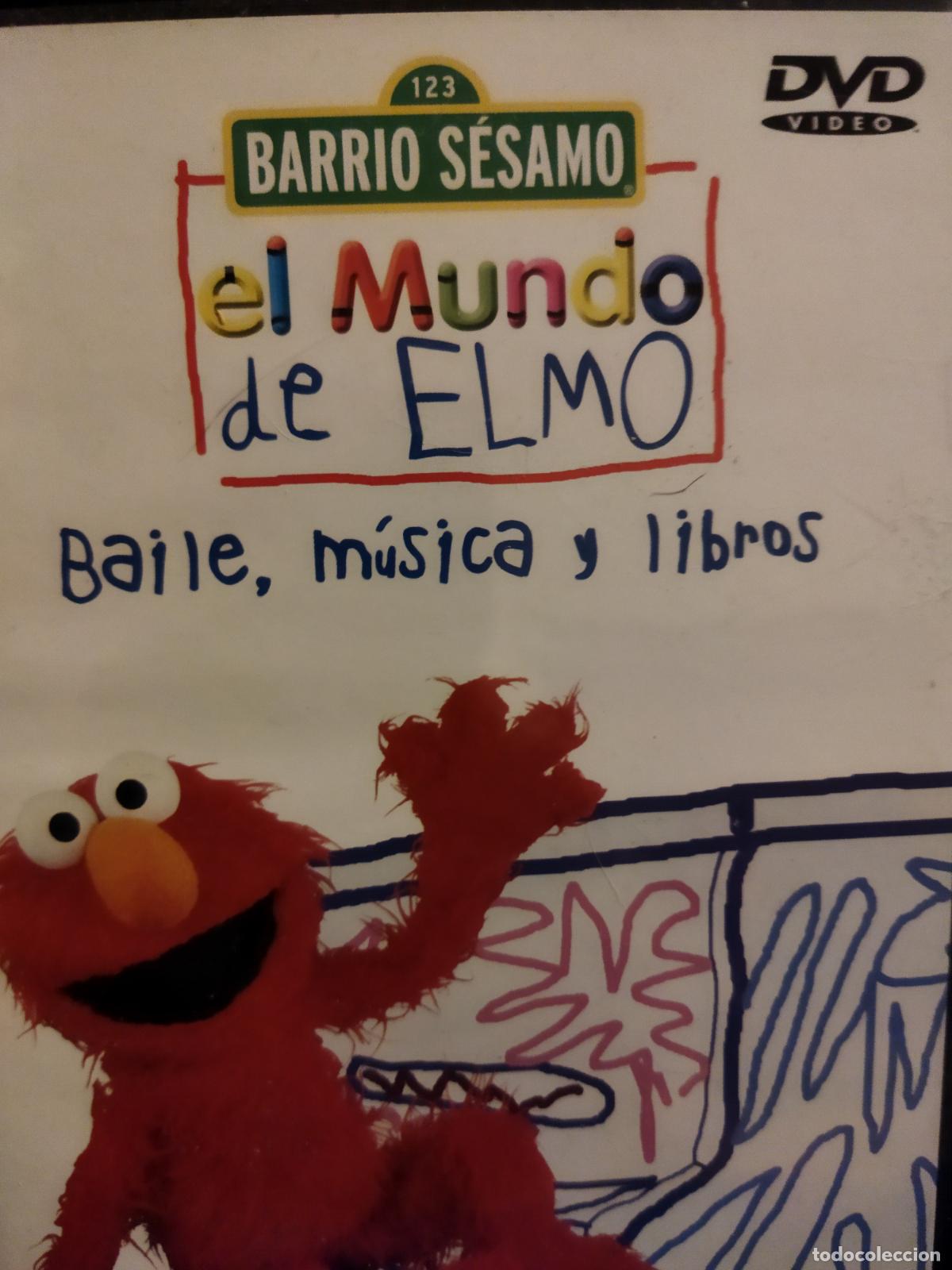 Cine: El mundo de Elmo barrio s&eacute;samo DVD video