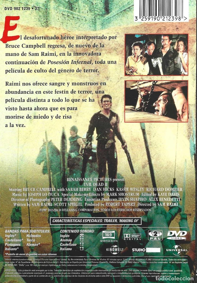 Cine: TERROR&Iacute;FICAMENTE MUERTOS SAM RAIMI&acute;S - Foto 2