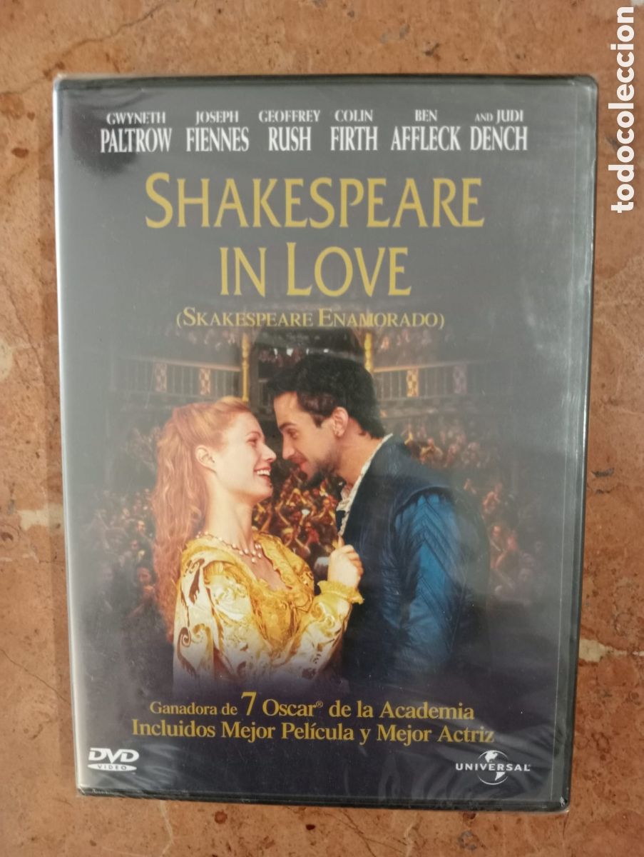 Cine: Shakespeare in love. DVD. Nuevo. Precintado