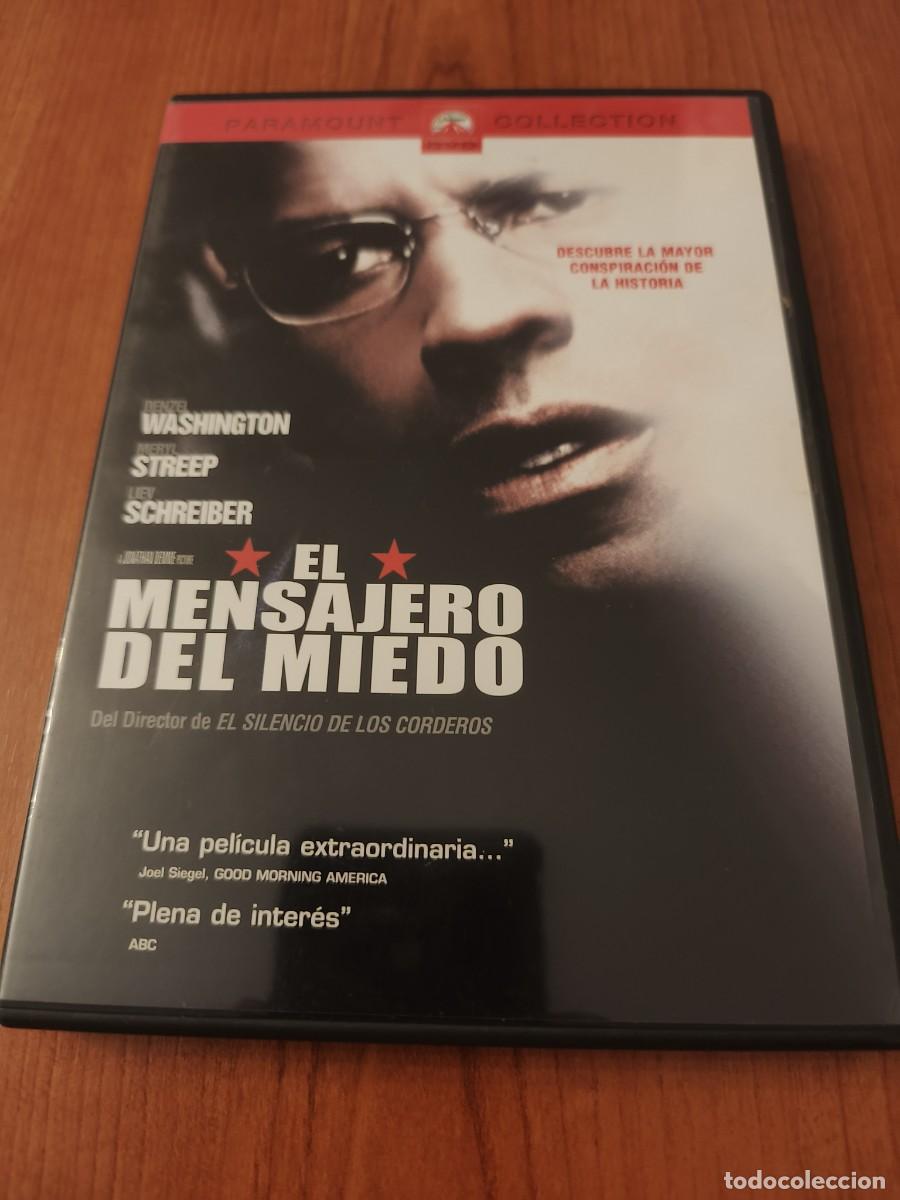 Cine: DVD - EL MENSAJERO DEL MIEDO - DENZEL WASHINGTON - LEER CONDICIONES DE VENTA