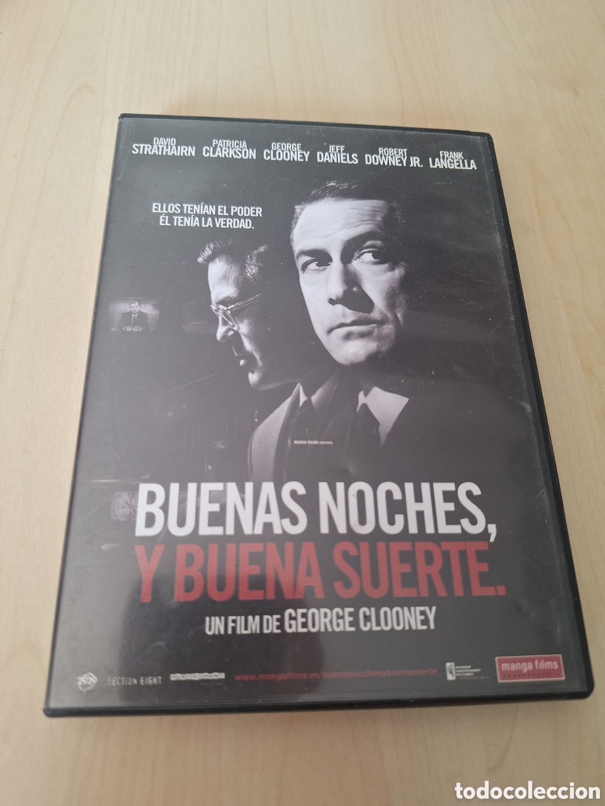 Cine: S658 buenas noches y buena suerte DVD SEGUNDAMANO