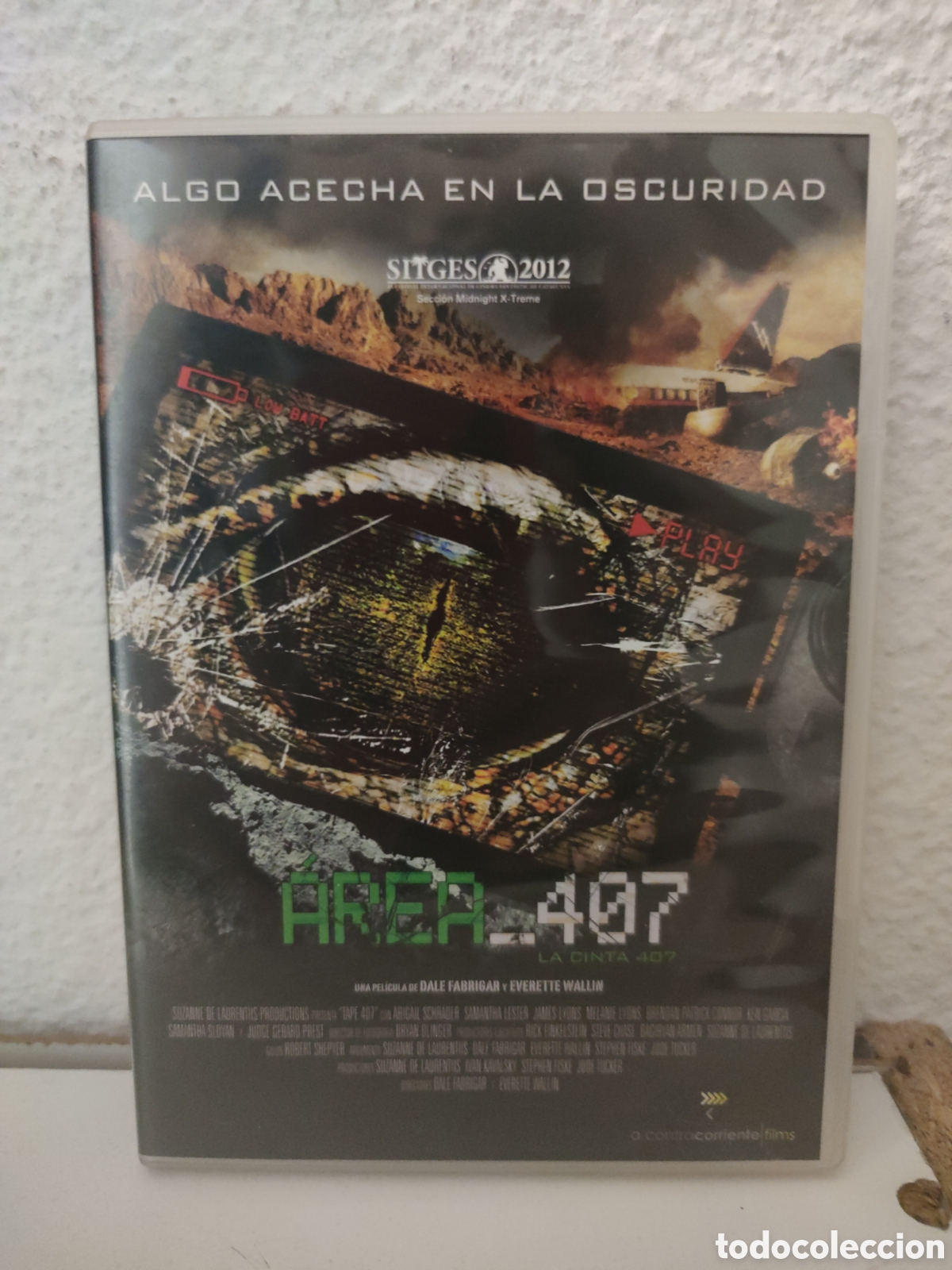 Cine: Dvd - Area 407 - Tape 407 - 2011 - Dale Fabrigar, Everette Wallin - Terror. Ciencia ficci&oacute;n