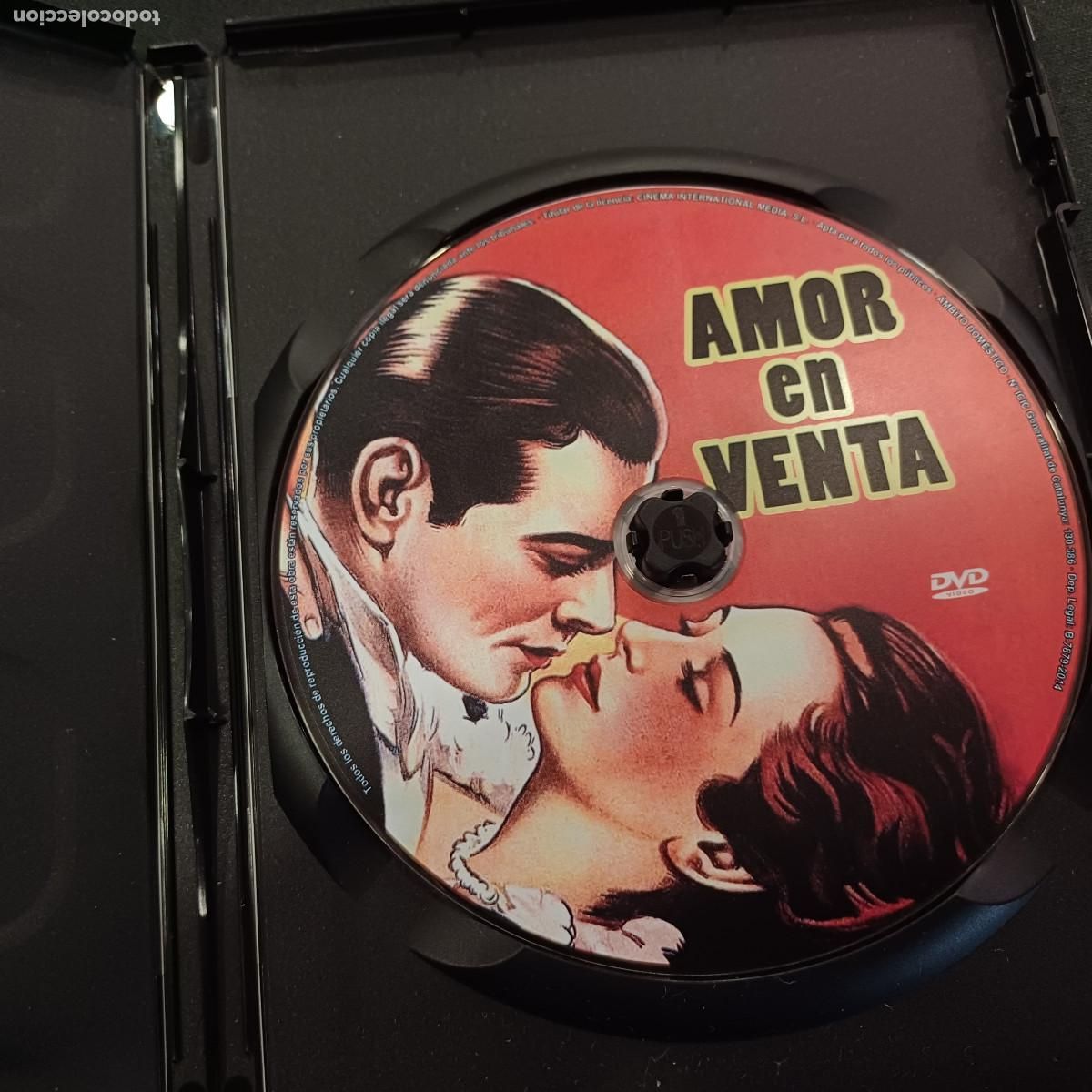 Cine: AMOR EN VENTA/CLARK GABLE/DVD. - Foto 2