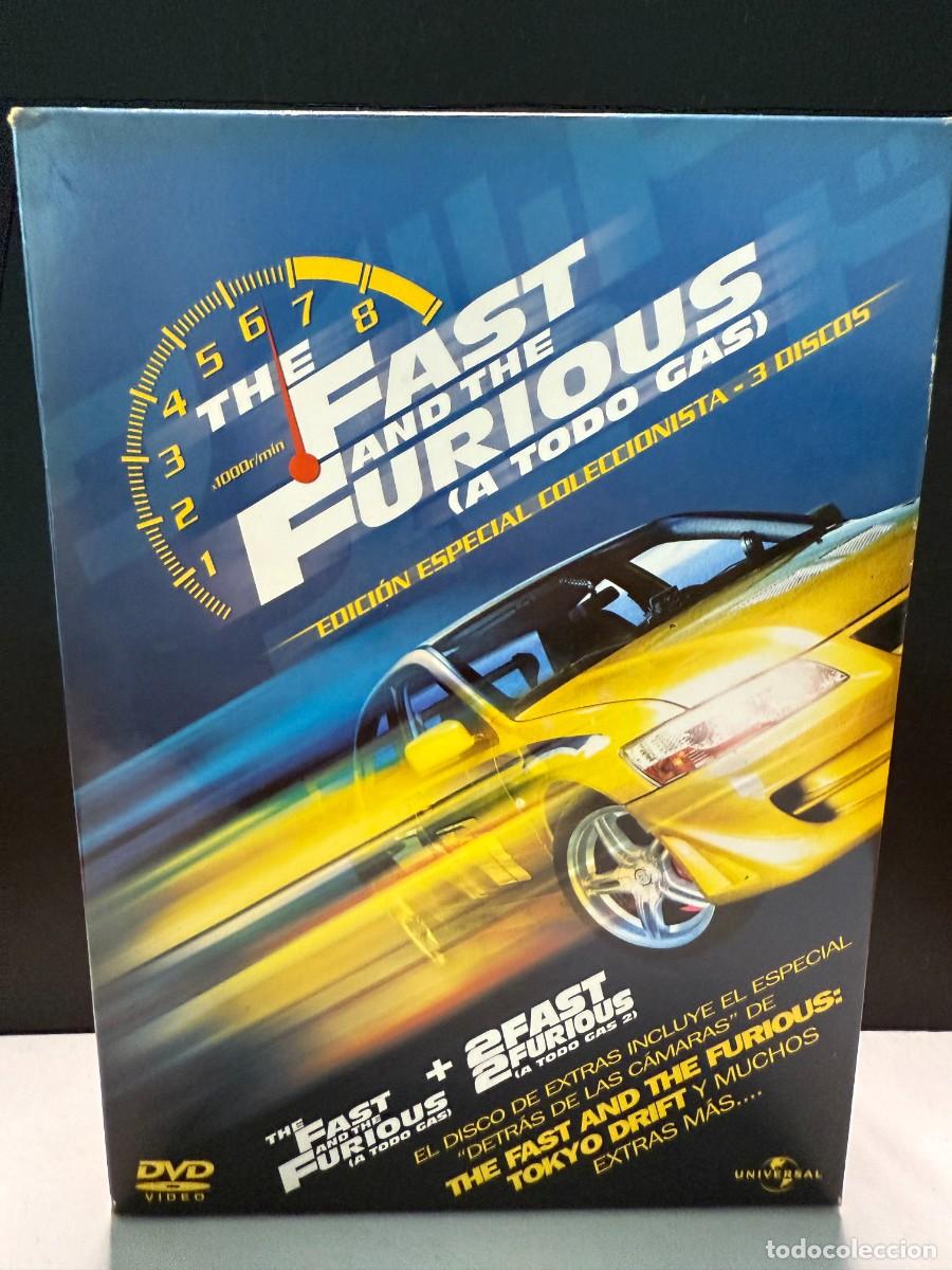Cinema: Fast And The Furious (A Todo Gas) (3xDVD) Edicci&oacute;n Especial Coleccionista