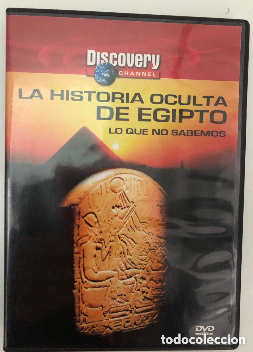 Cine: DVD LA HISTORIA OCULTA DE EGIPTO. DISCOVERY CHANNEL. LO QUE NO SABEMOS