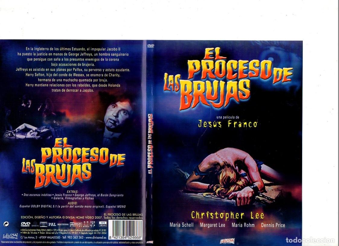 Cine: EL PROCESO DE LAS BRUJAS: CHRISTOPHER LEE DVD - Foto 1