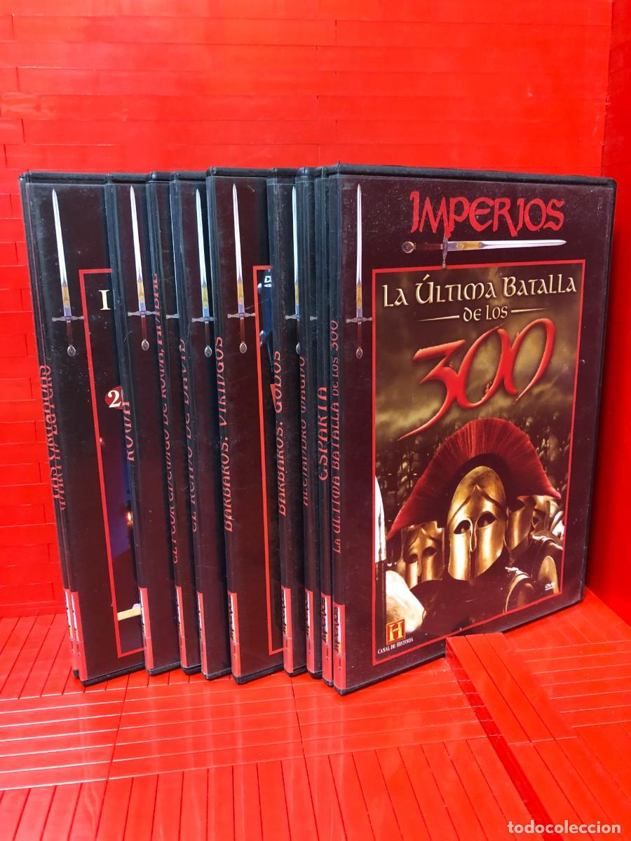 Cinema: LOTE DE 10 DVDS, COLECCI&Oacute;N IMPERIOS.